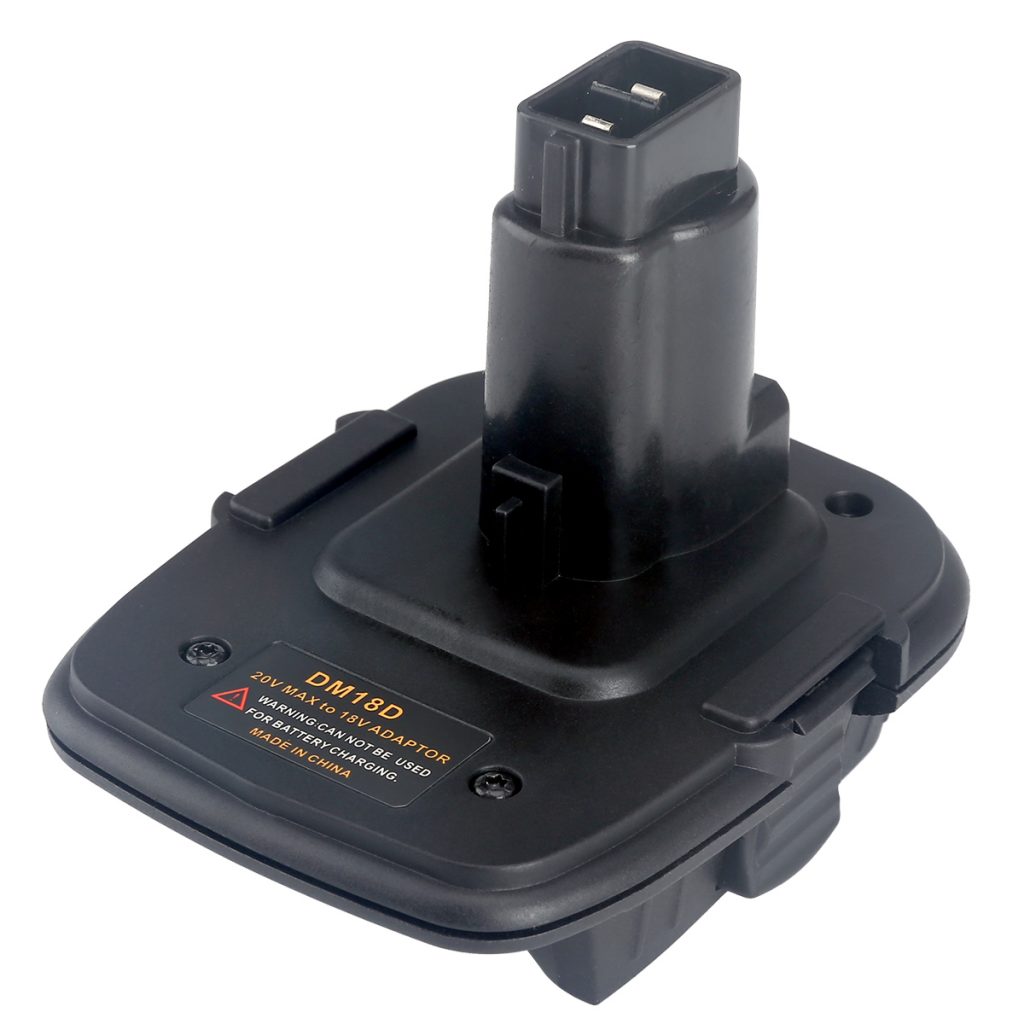 Battery Adapter: Use Ridgid 18V Lithium Battery With Dewalt 18V NiCd Power Tools
